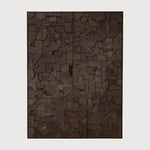 Bricks Wall Art ARTWORK - framed art Ethnicraft Large
