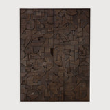 Bricks Wall Art ARTWORK - framed art Ethnicraft Large
