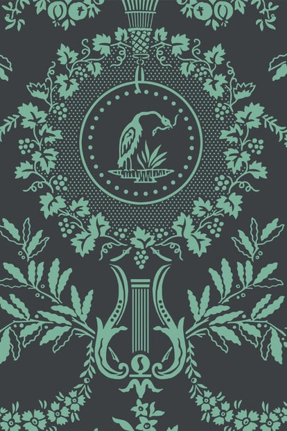 Farrow & Ball Purnon Wallpaper WALLPAPER - Farrow & Ball Farrow & Ball Purnon 6205
