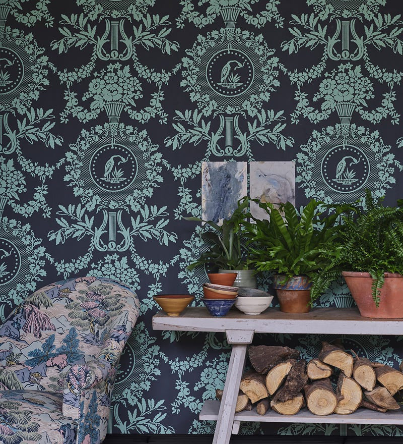 IN STORE Farrow & Ball Purnon Wallpaper WALLPAPER - in store Farrow & Ball