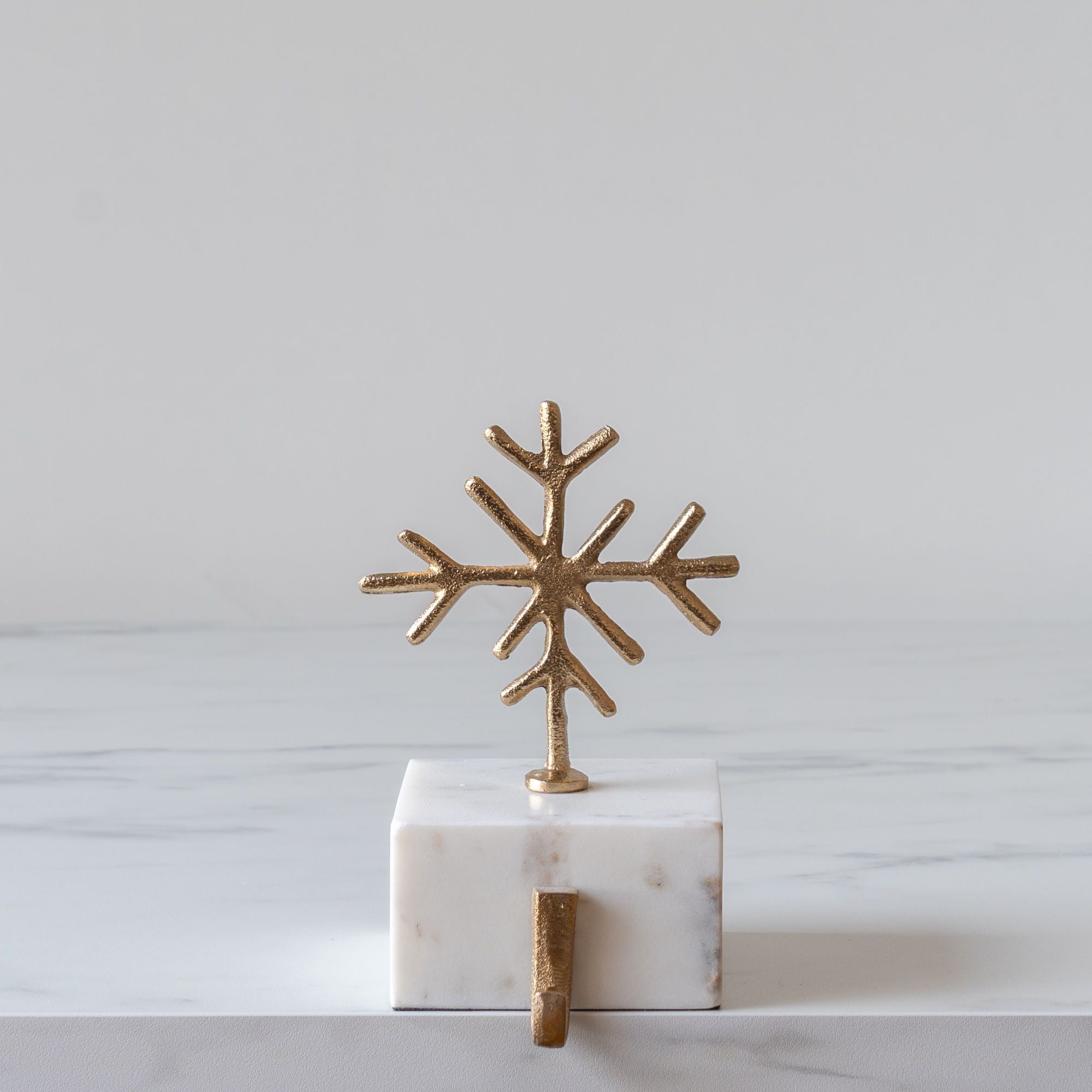 Marble Snowflake Stocking Holder - Rug & Weave