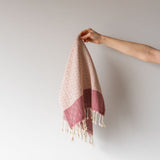 Diamond Turkish Hand Towel with Tassel - Rug & Weave