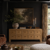 Reid 10 drawer Reclaimed Wood Sideboard 7 - FURNITURE - sideboard/cabinet Hauer Market