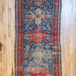 3'3 x 7'3 Antique Shirvan Kuba Rug - Rug & Weave