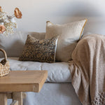 IN-STORE Amber Lewis x Loloi Aveline Ivory/Gold Pillow Cover 1 - PILLOWS - essentials - neutral Loloi
