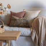IN-STORE Amber Lewis x Loloi Aveline Ivory/Gold Pillow Cover 1 - PILLOWS - essentials - neutral Loloi