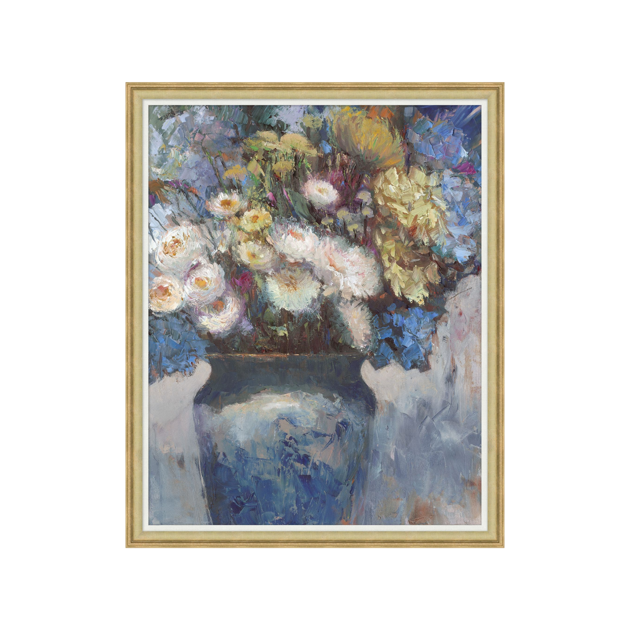 "Brilliant Blooms" Framed Art Print ARTWORK - framed art Wendover Art Group