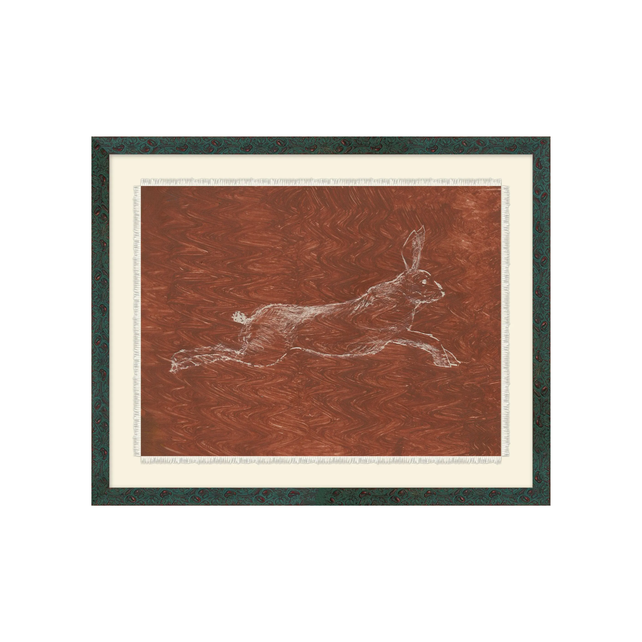 "Oh Hare" Framed Art Print ARTWORK - framed art Wendover Art Group