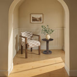 Tonia Mango Wood Side Table FURNITURE - side table Renwil