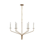 Belfair Large Chandelier LIGHTING - chandelier Visual Comfort Gilded Iron