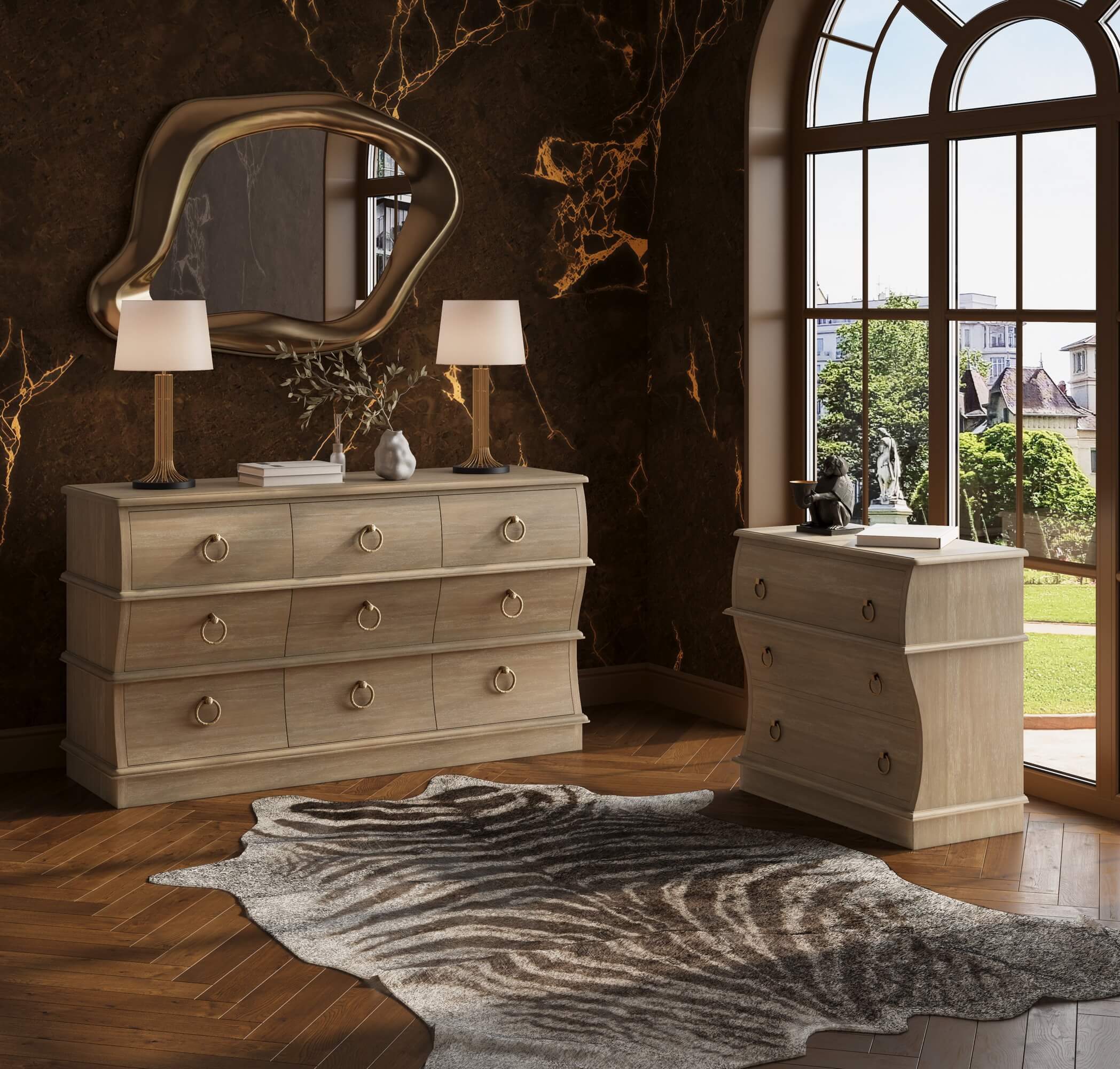 Sergent Large Dresser FURNITURE - dressers & chests Bramble
