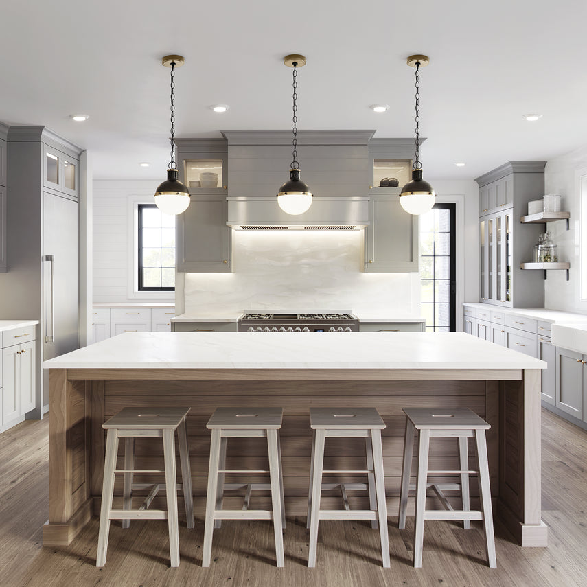 Hanks One Light Mini Pendant LIGHTING - pendant Visual Comfort