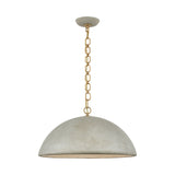 Elliot Extra Large Pendant LIGHTING - pendant Visual Comfort Portland Gray