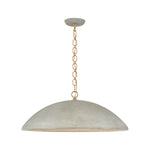 Elliot Grande Pendant LIGHTING - pendant Visual Comfort Portland Gray