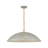 Elliot Grande Pendant LIGHTING - pendant Visual Comfort Portland Gray