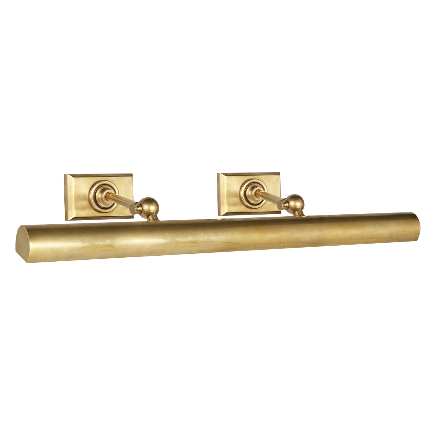 24" Cabinet Maker's Picture Light LIGHTING - picture light Visual Comfort Hand-Rubbed Antique Brass