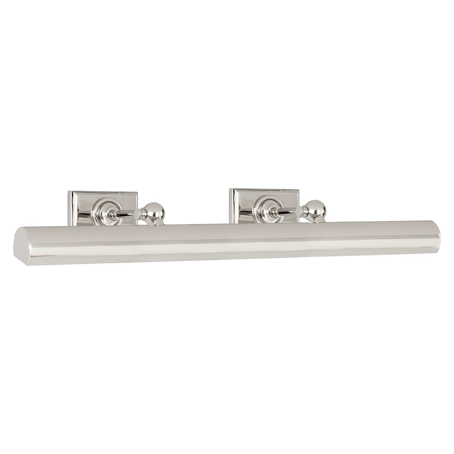 24" Cabinet Maker's Picture Light LIGHTING - picture light Visual Comfort Polished Nickel