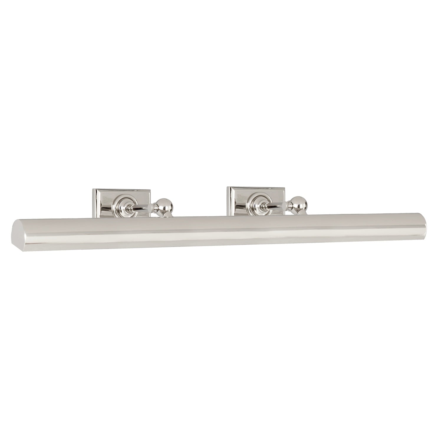 30" Cabinet Maker's Picture Light LIGHTING - picture light Visual Comfort Polished Nickel