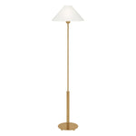Hackney Floor Lamp LIGHTING - floor lamp Visual Comfort Hand-Rubbed Antique Brass