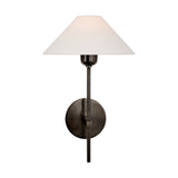 Hackney Single Sconce LIGHTING - sconce Visual Comfort Bronze