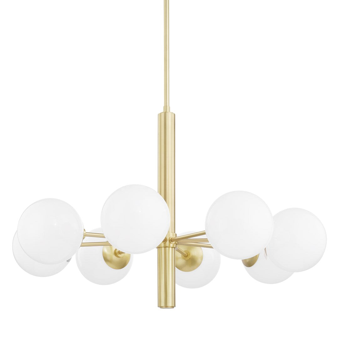 FLOOR MODEL - Stella 36" Chandelier - Aged Brass LIGHTING - floor model Hudson Valley Lighting