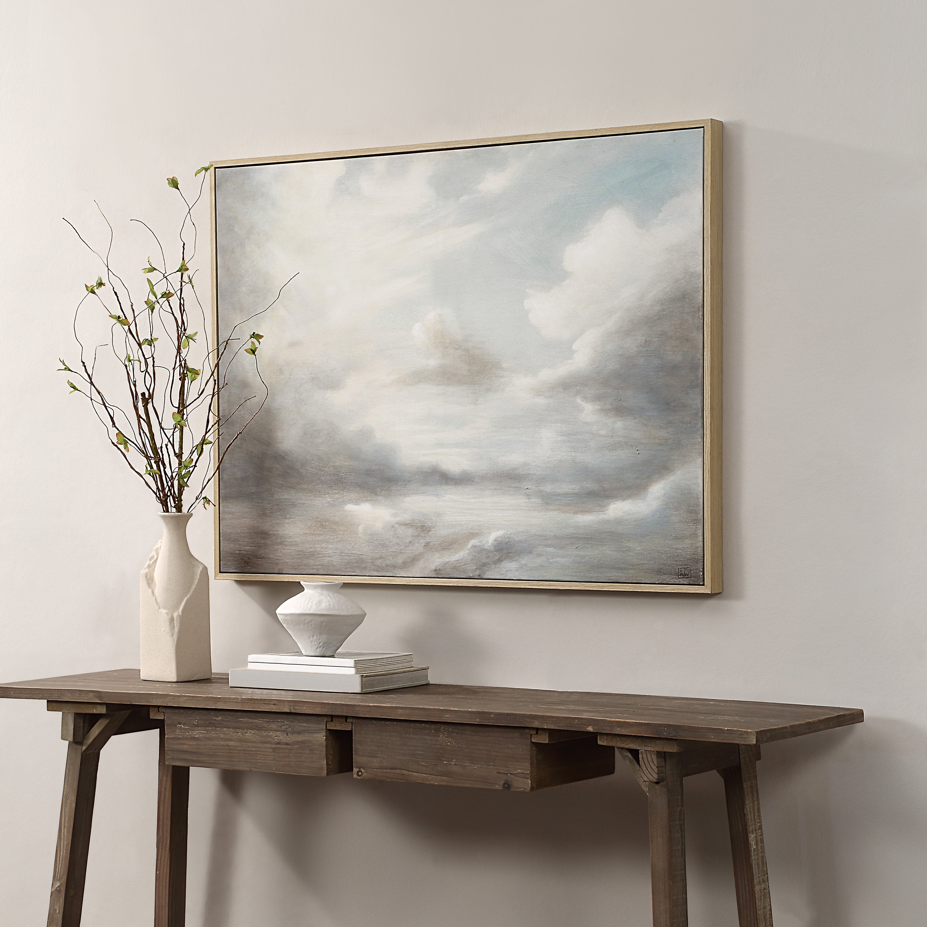 "Ansel" Framed Canvas ARTWORK - painting Renwil