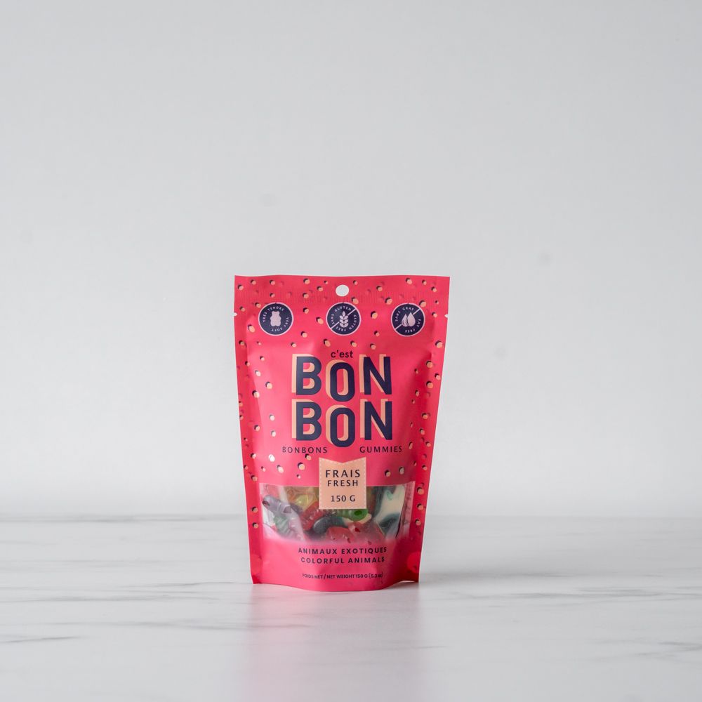 Bon Bon Gummy Candies - Animals Mix - Rug & Weave