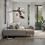 Theva 45.25-60" ADJ Height Floor Lamp LIGHTING - floor lamp Renwil