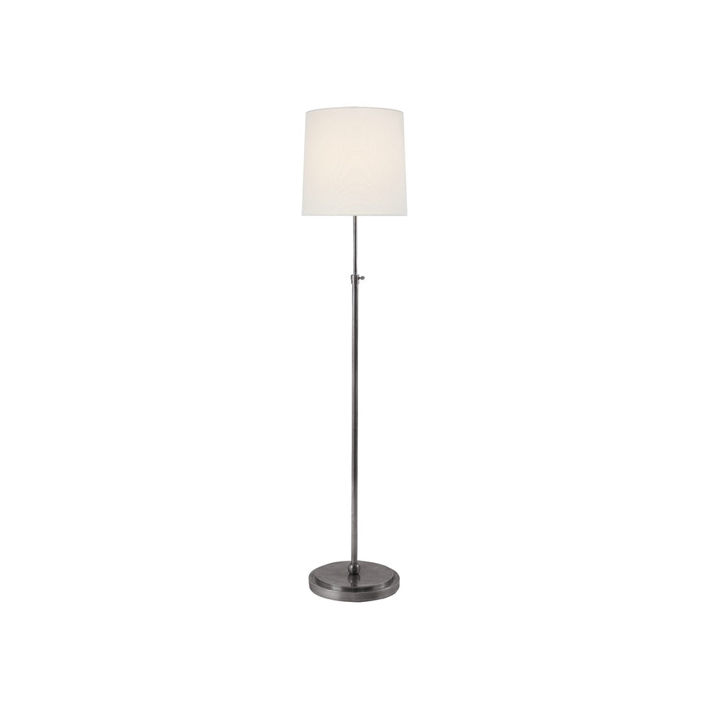 Bryant Floor Lamp LIGHTING - floor lamp Visual Comfort - Signature Antique Silver