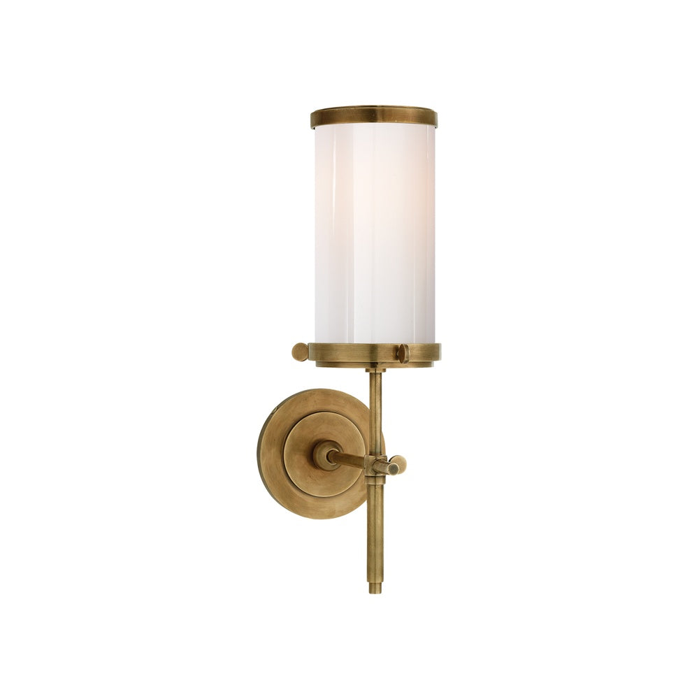 Bryant Bath Sconce LIGHTING - sconce Visual Comfort - Signature Bronze and Hand-Rubbed Antique Brass
