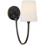 Reed Single Sconce LIGHTING - sconce Visual Comfort Bronze