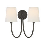 Reed Double Sconce LIGHTING - sconce Visual Comfort Bronze