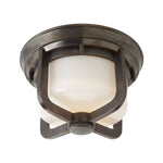 Milton Short Flush Mount LIGHTING - flush mount Visual Comfort Bronze
