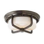 Milton Large Flush Mount LIGHTING - flush mount Visual Comfort Bronze
