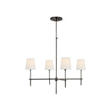 Bryant Large Chandelier LIGHTING - chandelier Visual Comfort - Signature Bronze
