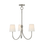 Reed Small Chandelier LIGHTING - chandelier Visual Comfort Antique Nickel