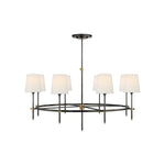 Bryant Large Ring Chandelier LIGHTING - chandelier Visual Comfort - Signature Bronze and Hand-Rubbed Antique Brass