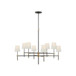 Bryant Extra Large Two Tier Chandelier LIGHTING - chandelier Visual Comfort - Signature Bronze and Hand-Rubbed Antique Brass