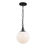 Capri Medium Pendant LIGHTING - pendant Visual Comfort Aged Iron