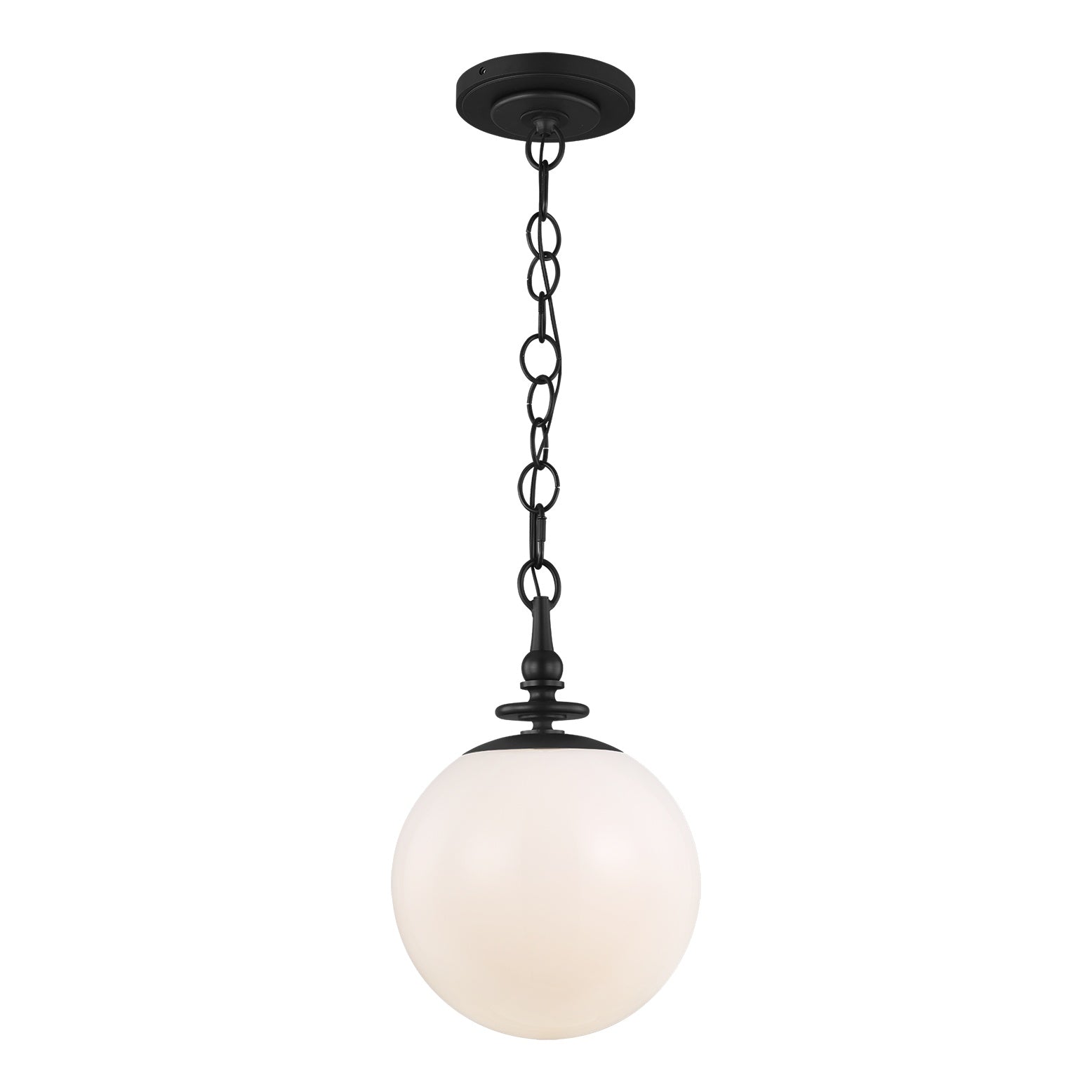 Capri Medium Pendant LIGHTING - pendant Visual Comfort Aged Iron