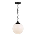 Capri Large Pendant LIGHTING - pendant Visual Comfort Aged Iron