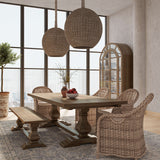 Trestle Dining Bench FURNITURE - benches Bramble