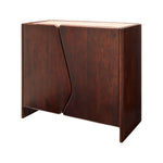 Tammy Cabinet FURNITURE - cabinet Surya Dark Brown