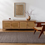 Tamalou Mocha Handwoven Rug RUGS - wool Surya