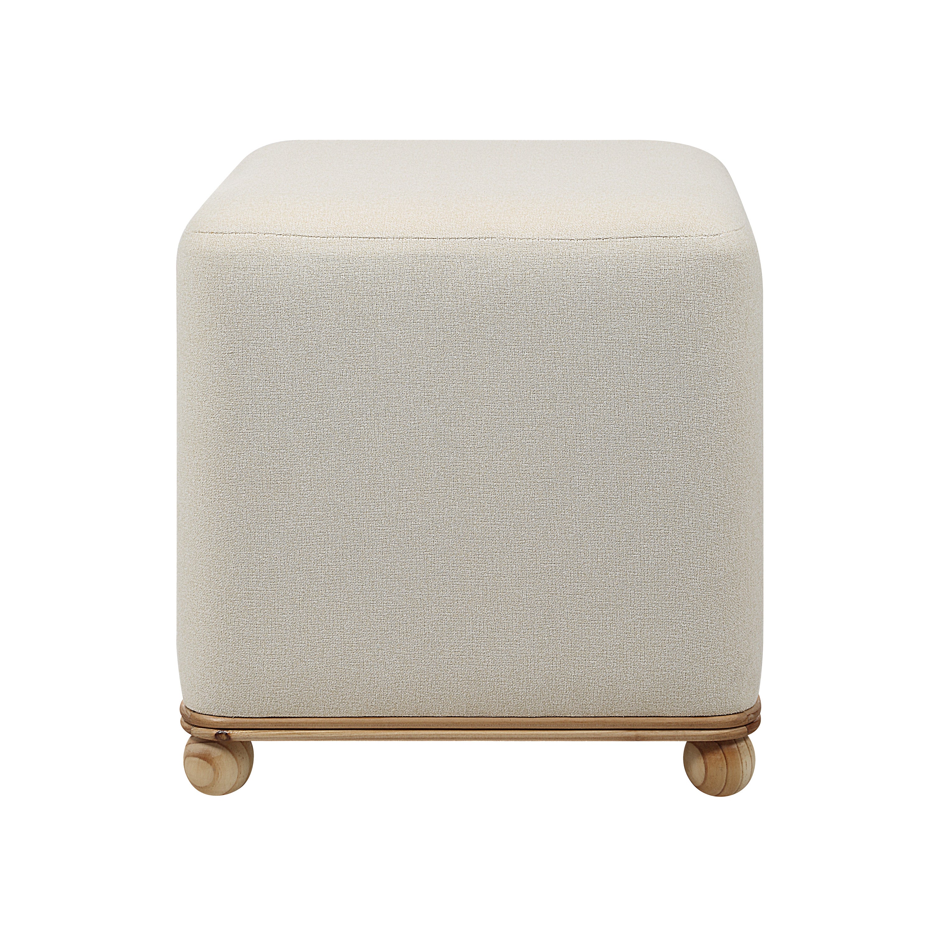 Simes Ottoman FURNITURE - ottoman Renwil