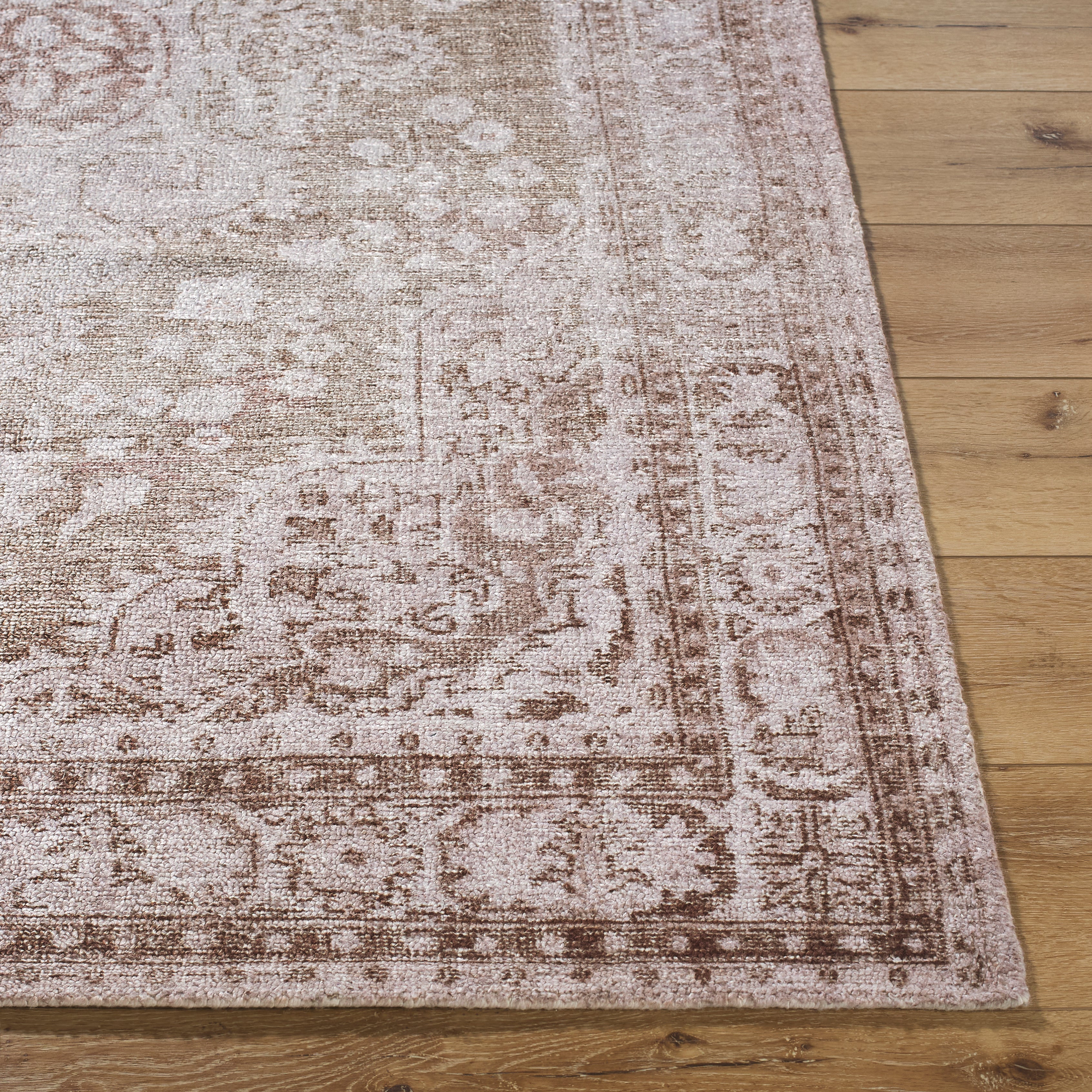 Uvara Cocoa / Ivory Rug RUGS - synthetic Surya
