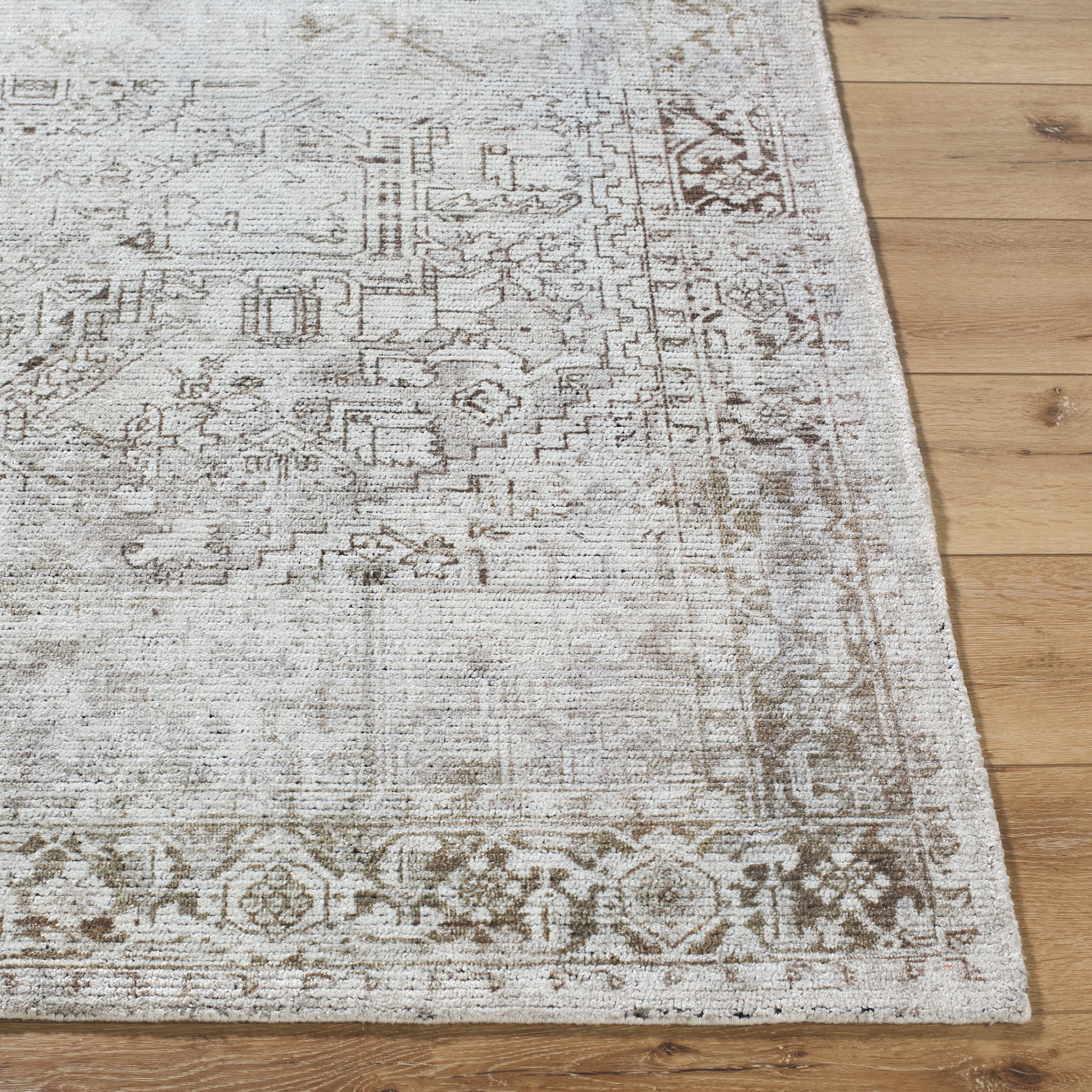 Uvara Ivory / Taupe Rug RUGS - synthetic Surya