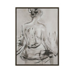 "Evangeline" Framed Canvas ARTWORK - painting Renwil