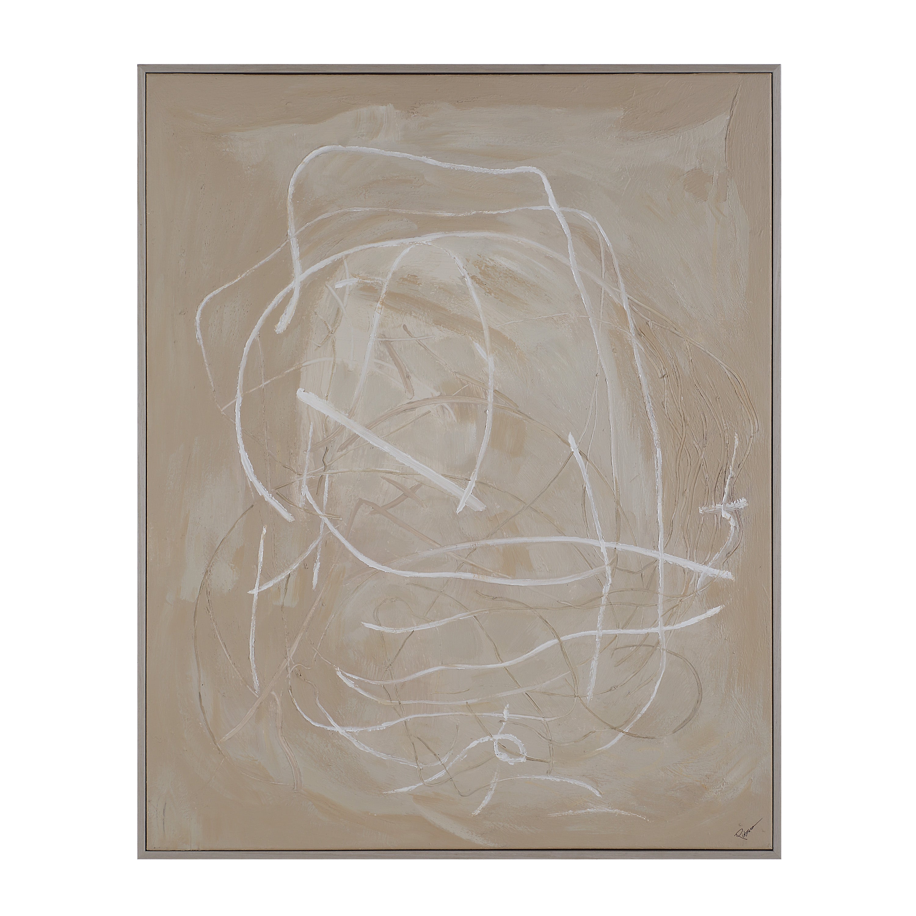 "Naxan" Framed Canvas ARTWORK - painting Renwil