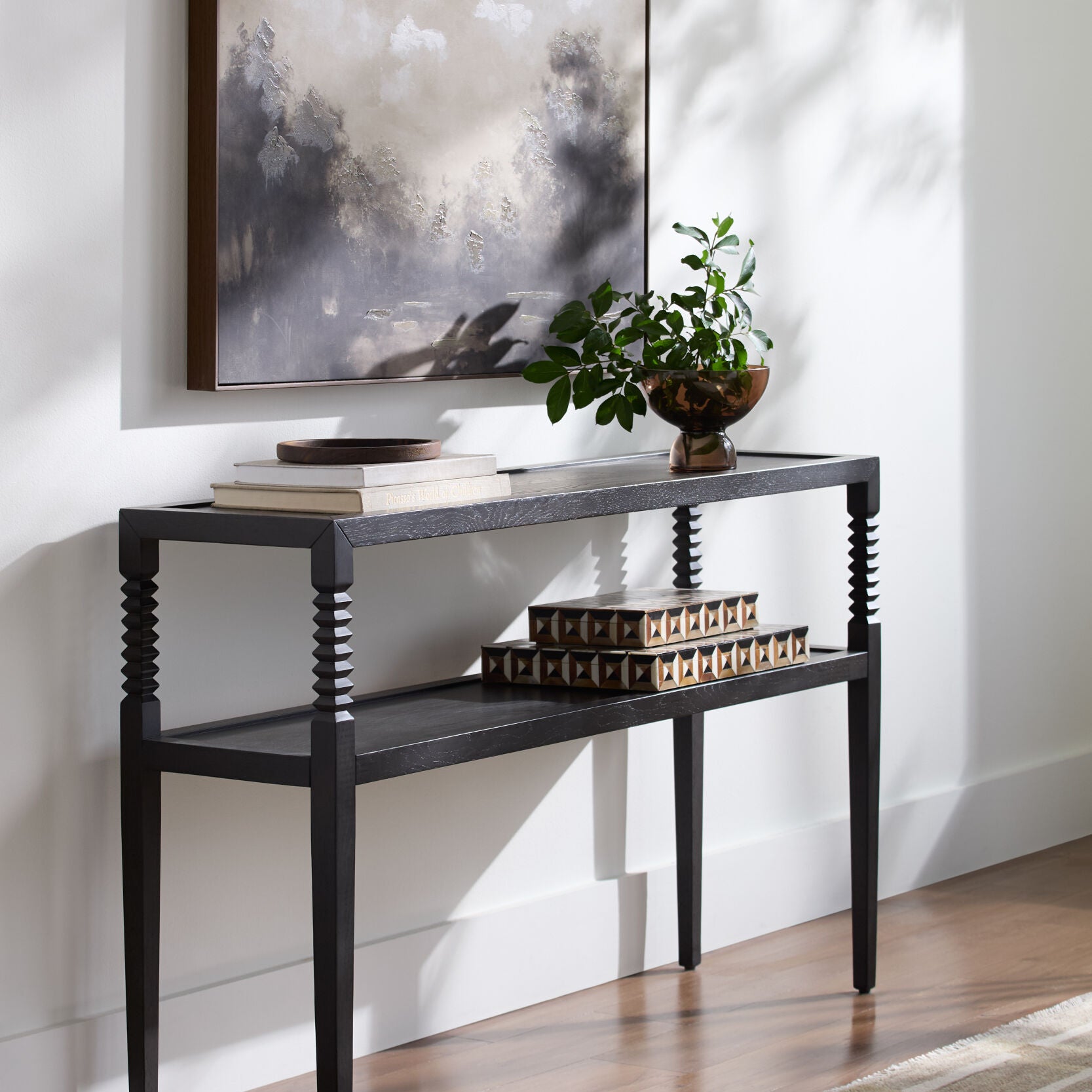 "Lassenne" Framed Canvas ART - Framed Art Surya